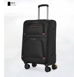 Suitcases Oxford Rolling Luggage Bag With Wheels 24 Inch 26 Expandable Spinner Suitcase Roller Bags Travel Trolley