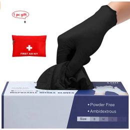 Supplies 10100pcs Housework Strong Disposable Nitrile Gloves Pvc Latex Free Antistatic Garden Pet Care Tattoo Work Oilproof Gloves