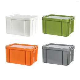 Storage Bags Stackable Camping Container PP Box Durable Industrial Tote Bin For Clothes Moving House Garage Room Toys