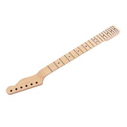 Guitar Unfinished Guitar Neck Dot Inlays 21 Fret Maples Electric Guitar Neck Musical Instrument Diy Parts Easy to Instal Dropship