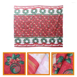 Table Cloth Xmas Party Supplies Tablecloth Lovely Decoration Christmas Favor Runner Home Decorative