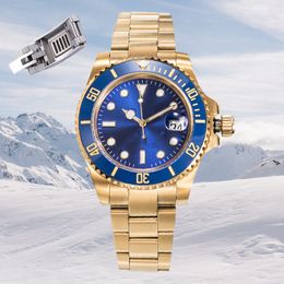 watch luxury designer mens 40mm mechanical automatic 2813 movement watches luminous sapphire waterproof glide buckle fashion wristwatches Montre de luxe relojes
