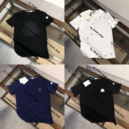 Moncleir Shirt Designer Shirt Mens T Shirt Street Casual Tshirt Men Polo Shirt Loose Shirt Men Women Summer Luxury Tshirts Print Tops Tees Short Sleeve Maya Tshirt 389