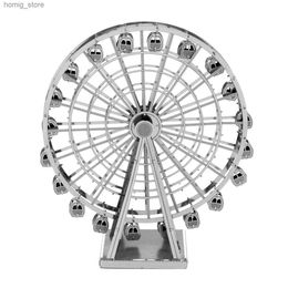 3D Puzzles Ferris wheel 3D Metal Puzzle model kits DIY Laser Cut Puzzles Jigsaw Toy For Children Y240415