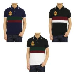 2025S European and American City High Quality Designer Polos Shirt Men's Embroidered Cotton London Navy Toronto New York Fashion Casual S-6XL