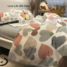 Bedding Sets INS Leopard Pattern Bed Sheet Nordic Simple Quilt Cover Luxury Style 200x230 Black And White Duvet With Pillowcase Premium