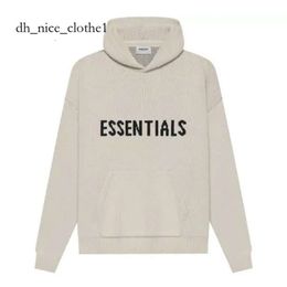 Fashion Ess Designer Hoody Hoodie Men's Hoodies Sweatshirts Hoodie Men Ential Knitted Sweater Zipper Letter Long Sleeve Sweatshirt Loose Fog Mens Hoode 773