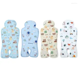 Stroller Parts Summer Strollers Lining 66x32cm Cooling Pad Breathable Cushion Bassinet Infants Travel