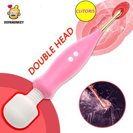 DOPAMONKEY Clitoris Stimulator G-Spot Vibrators for Women Orgasm massage Two functions sexy Toys for Adults Vibrator Product