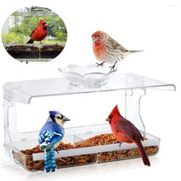 Other Bird Supplies Accessories Hummingbird Feeder Outdoor Decor Food Dispenser Window Easy To Clean Suction Cup