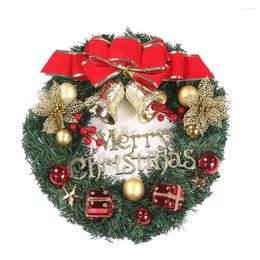 Decorative Flowers Artificial For Vases Garland Arrangement Christmas Ornament Wreath 30CM Rose Flower