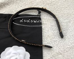 velvet fashion hair clasp classic Jewellery Accessories headband 2C boutique with dust bag party gift classical lady outfit8846971