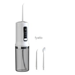 Oral Irrigators Storage type electric tooth flushing device adult convenient washing oral cleaner fissure stone water household H240415