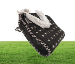 Stella McCartney designer bags fashion leisure sports shoulder bag Valentines Day birthday Christmas gift studded punk chain bag V2271705