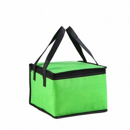 waterproof Insulated Bag Cooler Bag Insulati Folding Picnic Portable Ice Pack Food Thermal Bag Food Delivery Pizza New J9WW#