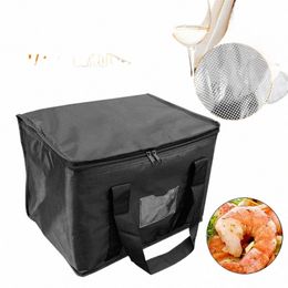 large Capacity Portable Cooler Bag Ice Pack Lunch Box Insulati Package Insulated Thermal Food Picnic Bags Pouch for Women U2Q5#