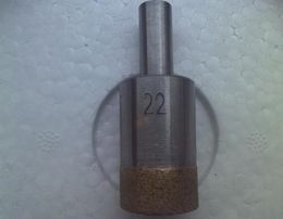 RZZ 2455mm Straight Shank Core Drill Bit Sintered Diamond Sand Drilling for Glass Stone Tile2284564