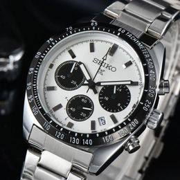Wristwatches 2024 Fashion Business Casual Sports Multifunctional Chronograph Selling Men's Non-Mechanical Quartz Wrist Watch