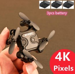 New Drone With 4K HD Camera WIFI FPV Drone Trajectory Flight 3D Flight Altitude Hold RC Quadcopter One Click Mini Aircraft Gift9246324