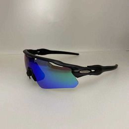 occhiali da sole Eyewear Cicling Eyewears UV400 Polarizzato Black Black Cycling Eyewear Sports Ombera da equitazione Mtb Bicchiere con custodia per uomini 10011