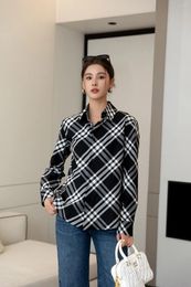 Women's Blouses Luxury Quality Classical Two Colours Fashion Top Woman Shirts &