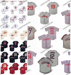 Ricky Vaughn Jose Manny Ramirez World Series Indians Baseball Jersey Jim Thome Kenny Lofton Omar Vizquel Albert Belle Mays Hayes Pedro Cerrano ROGER DORN