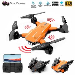 Drones New R2s Drone 5G GPS 8K HD Aerial Photography Optical Flow Drones UAV Obstacle Avoidance Four-Rotor Helicopter RC Distance 5000M 24416