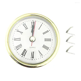 Wall Clocks 80mm/65mm Practical Clock Head Insert Universal Mini Portable Replacement Round Shape DIY Decor Silent Accurate Quartz Movement