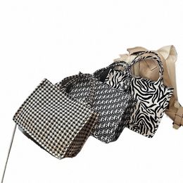 casual Party Girls HandBag Ladies Tote Canvas Bag's Wristlet Pocket Tote Student Book Pocket Fi Zebra Decorati 640t#