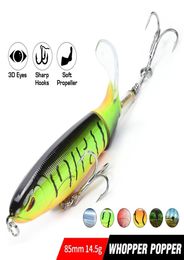 2020 New Whopper Popper Fishing Lure For Wobbler Topwater Hard Bait Tail Propeller Plopper Swimbait Swim Bass Pesca Artificial8042494