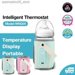 Bottle Warmers Sterilizers# Portable baby bottle heater feeding bottle heater travel heater cover USB heater outdoor heater Q240416