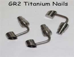90 bucket titanium nail 10mm 14mm 18mm male female gr2 titanium nail dabber for oil dab rigs glass bong smoking water pipes1581896