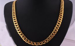 Punk Hiphop Gold Chain Rapper Men Necklaces Street Fashion Popular Metal Alloy Long Chain Decorative Jewellery Present6901958