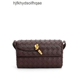 Lock Mini Andiamo Cross-body Lady Bottegs Bags New Woven Bag Small Square Venets Hardware Single Shoulder Oblique 2024 Straddle Women Gold Classic U6TA