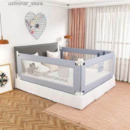 Baby Cribs Vertical Lifting Crib Safety Guardrail Baby Activity Playpen Baby Bedding Set Anti-fall Crib Side Baffle Removable and Washable L416