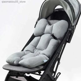 Stroller Parts Accessories Baby stroller seat cushion childrens high chair baby soft accessories Q240411