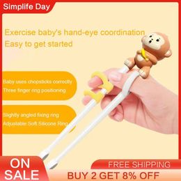 Chopsticks Childrens Light Weight Easy To Use Ergonomic Training Primary Learning Baby Meal Time Non-slip