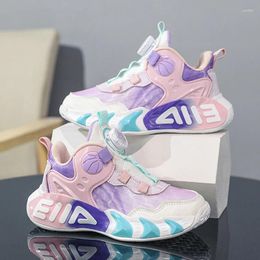 Basketball Shoes All Season Kids Cute Pink Girls Sneakers Casual Non-slip Children's Training Athletic Boys Sports