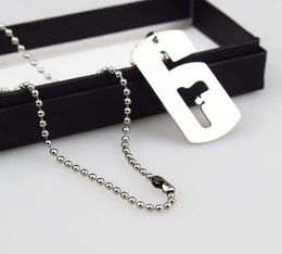 Game Rainbow Six Siege Necklaces for Male Tom Clancy039s Silver Link Chain Necklace Collar Women Men Jewelry9365750