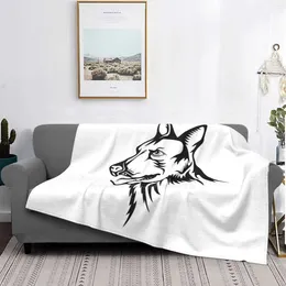 Blankets German Shepherd Soft Warm Throw Blanket Dog Animal