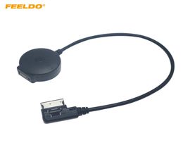 FEELDO Car Radio Media In MDI/AMI Bluetooth 4.0 USB Cable charging Adapter for Mercedes Audio AUX Cable #62151409625