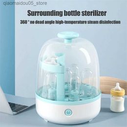 Bottle Warmers Sterilizers# Large capacity 360 steam Steriliser for baby feeding bottles upgraded with automatic power-off control Steriliser De Biberones Q240416