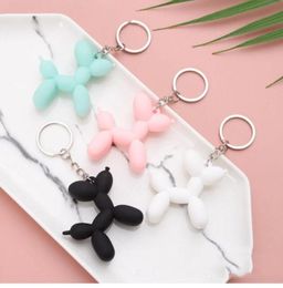 Simulation Machine Dog Pendant KeyRing Jewelry Parts Creative Key Chain Hanging Decoration Crafts Gift Spot Whole3369187