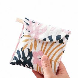 portable Women Cosmetic Organiser Sanitary Napkin Storage Bag Girls Ladies Cute Coin Card Sanitary Pad Pouch Small Cosmetic Bags 813U#