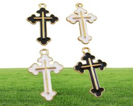 200PCS 14*26MM Charms Pendant Diy Jewelry Accessories for Necklace & Bracelet Making Enamel Charms In Gold Metal4032587