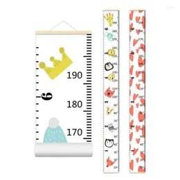 Decorative Figurines Children Measuring Height Chart Toddler For Wall Creative Playroom Decor Measure Ruler Boys Girls Kids