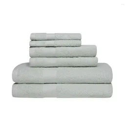 Towel Luxury Cotton Ultra 6-Piece 100 Percent Set Soft And Absorbent