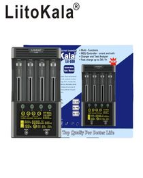 LiitoKala Lii600 LCD Display Battery Charger For Liion 37V NiMH 12V 18650 26650 21700 26700 AA AAA Rechargeable Batteries Test6498244