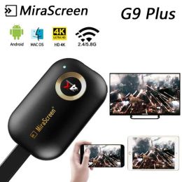 Box Mirascreen G9 Plus 2.4G/5G 4K Miracast Wifi for DLNA AirPlay TV Stick Wifi Display Dongle Receiver for IOS Android windows