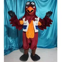 2024 New Adult Eagle bird Adults Mascot Costume Fun Outfit Suit Birthday Party Halloween Outdoor Outfit Suit